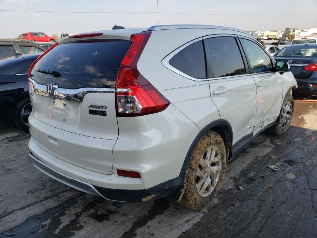 5J6RM4H72FL037332 - 2015 HONDA CR-V EXL WHITE photo 4