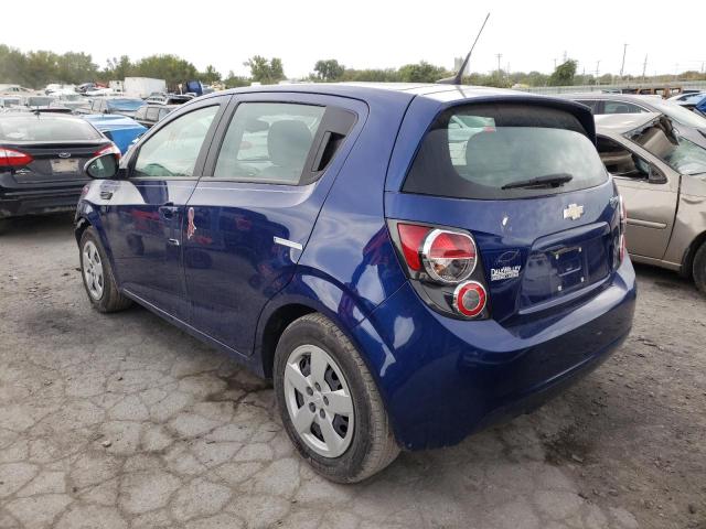 1G1JA6SH2D4230170 - 2013 CHEVROLET SONIC LS BLUE photo 3