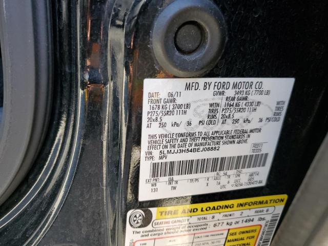 5LMJJ3H54BEJ08882 - 2011 LINCOLN NAVIGATOR 黑色 照片 10