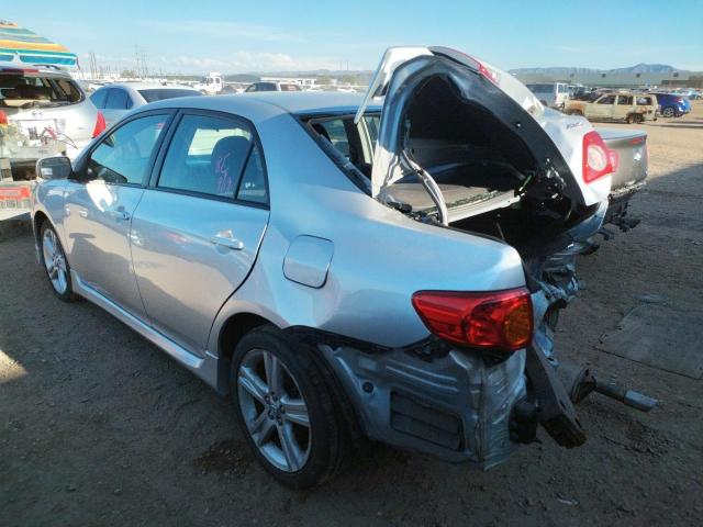 2T1BE40E69C026814 - 2009 TOYOTA COROLLA XR 银色 照片 3