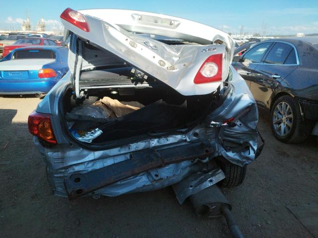 2T1BE40E69C026814 - 2009 TOYOTA COROLLA XR 银色 照片 9