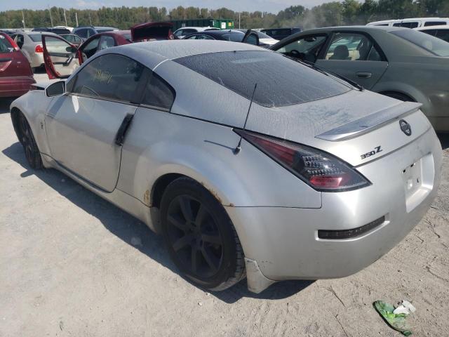 JN1AZ34E83T009567 - 2003 NISSAN 350Z COUPE SILVER photo 3