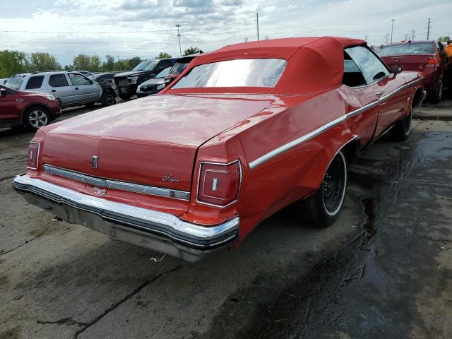 3N67T5M271169 - 1975 OLDSMOBILE DELTA 88 R RED photo 4