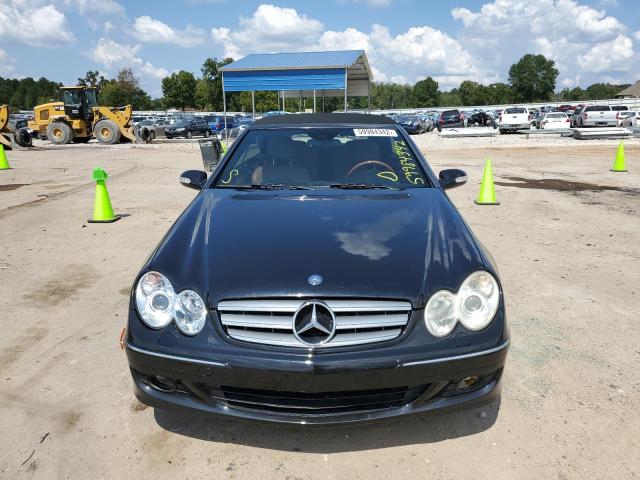 WDBTK56F48T099074 - 2008 MERCEDES-BENZ CLK 350 BLACK photo 9