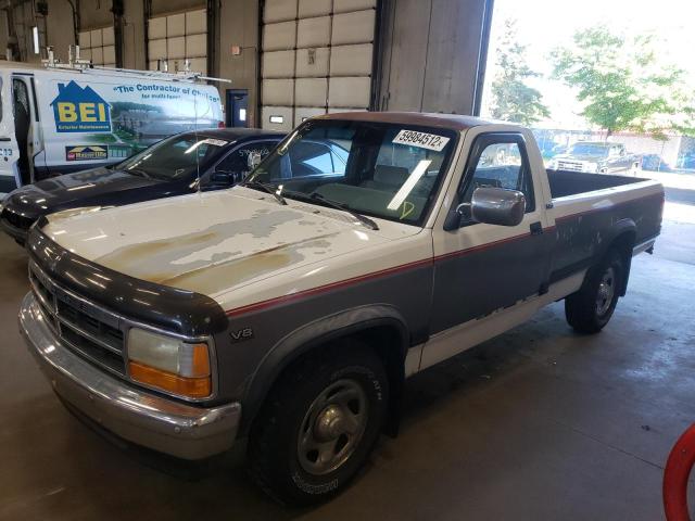 1B7FL26Y4SS201045 - 1995 DODGE DAKOTA BROWN photo 2