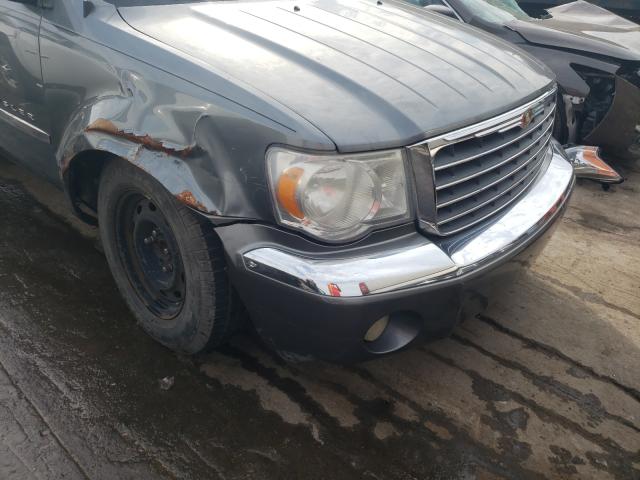 1A8HX58N68F153575 - 2008 CHRYSLER ASPEN LIMI GRAY photo 9