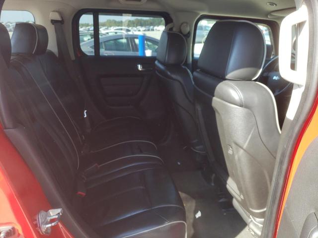 5GTEN13E498159003 - 2009 HUMMER H3 RED photo 6