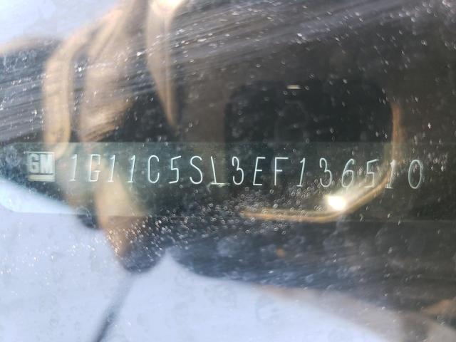 1G11C5SL3EF136510 - 2014 CHEVROLET MALIBU 1LT 白色 照片 10