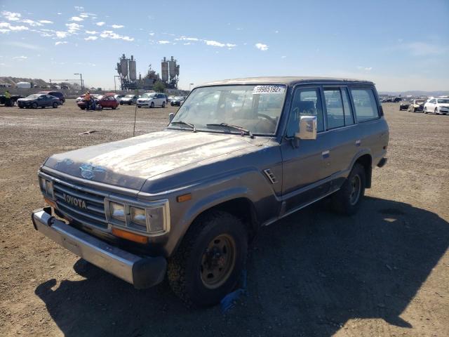 JT3FJ62GXJ0074178 - 1988 TOYOTA LAND CRUIS BLUE photo 2