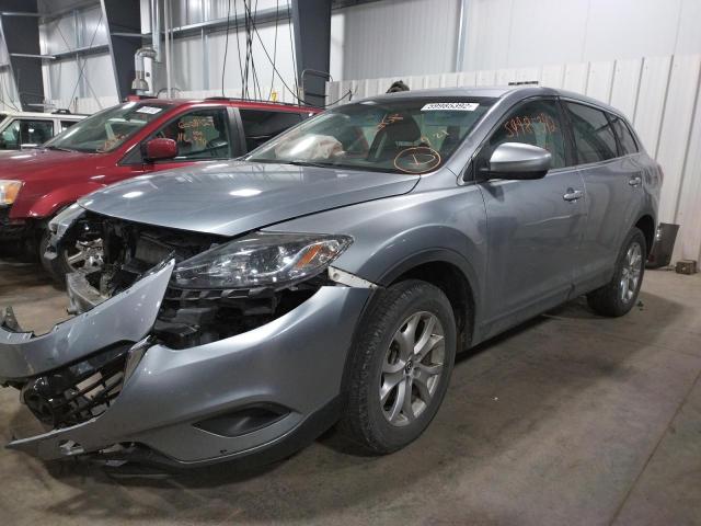 JM3TB3BA2F0469248 - 2015 MAZDA CX-9 SPORT SILVER photo 2