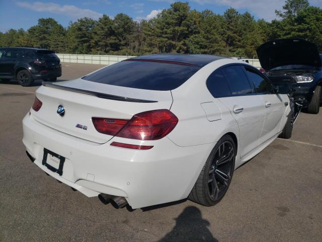 WBS6E9C53HG437493 - 2017 BMW M6 GRAN CO WHITE photo 4