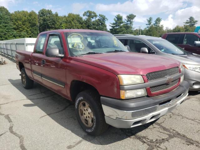 2GCEK19V741256571 - 2004 CHEVROLET SILVERADO RED photo 1