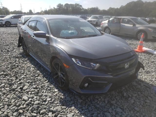 SHHFK7H49MU221817 - 2021 HONDA CIVIC SPOR CHARCOAL photo 1