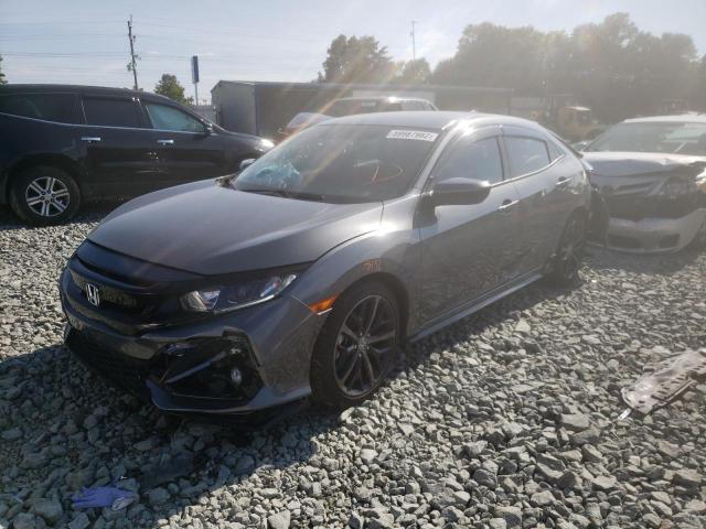 SHHFK7H49MU221817 - 2021 HONDA CIVIC SPOR CHARCOAL photo 2