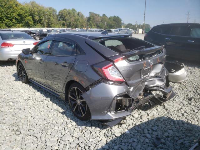 SHHFK7H49MU221817 - 2021 HONDA CIVIC SPOR CHARCOAL photo 3