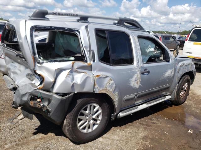 5N1AN0NU9FN665911 - 2015 NISSAN XTERRA X SILVER photo 4