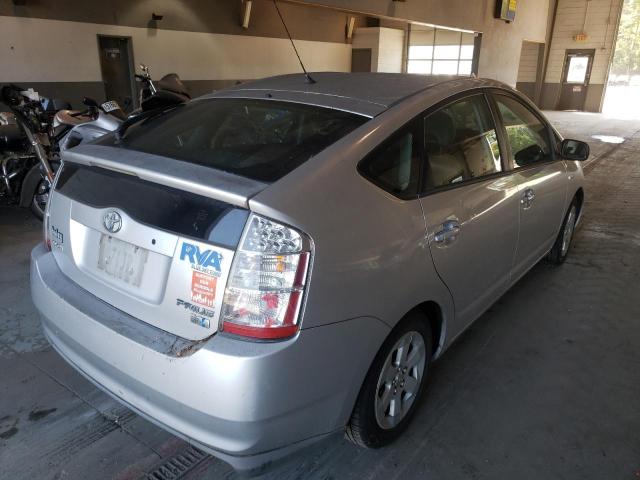 JTDKB20U087700041 - 2008 TOYOTA PRIUS-4 CY SILVER photo 4