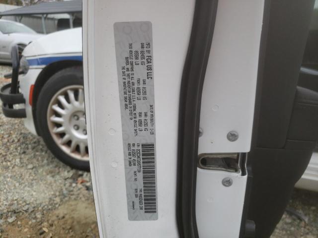 2C3CDXKT2KH577150 - 2019 DODGE CHARGER PO WHITE photo 10