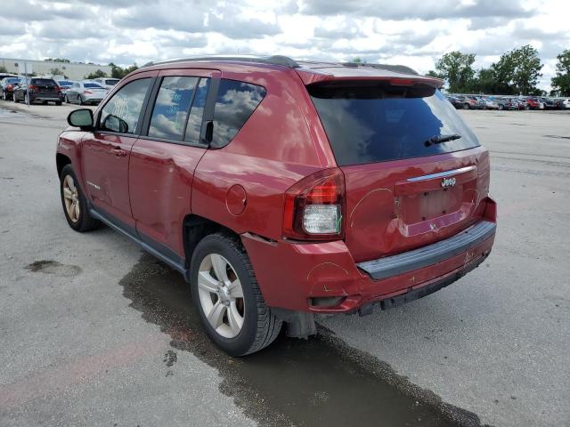 1C4NJCBA7ED690808 - 2014 JEEP COMPASS SP RED photo 3