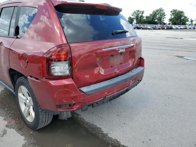 1C4NJCBA7ED690808 - 2014 JEEP COMPASS SP RED photo 9