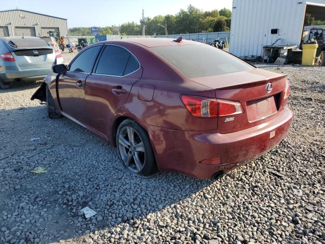 JTHBF5C29C5181185 - 2012 LEXUS IS 250 RED photo 3