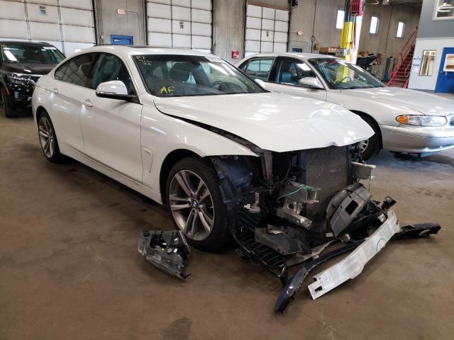 WBA4J3C50JBB97510 - 2018 BMW 430XI GRAN WHITE photo 1