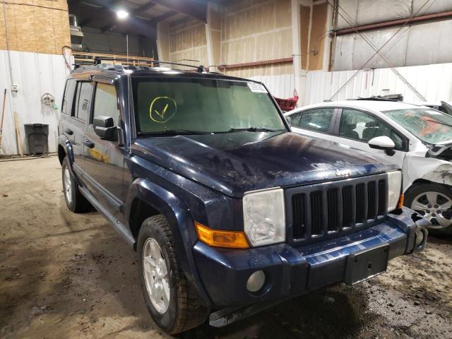 1J8HH48K86C206630 - 2006 JEEP COMMANDER 蓝色 照片 1
