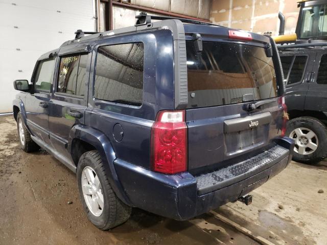 1J8HH48K86C206630 - 2006 JEEP COMMANDER 蓝色 照片 3