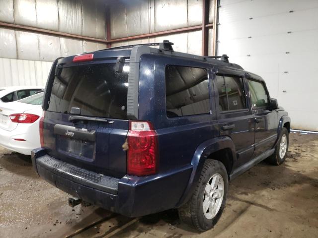 1J8HH48K86C206630 - 2006 JEEP COMMANDER 蓝色 照片 4