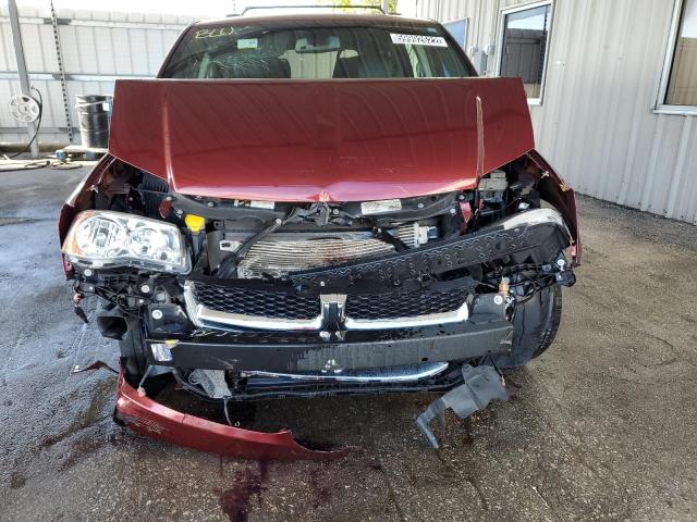 2C4RDGCG6KR585561 - 2019 DODGE GRAND CARA RED photo 9