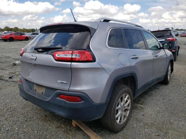 1C4PJLCB3JD589128 - 2018 JEEP CHEROKEE L GRAY photo 4