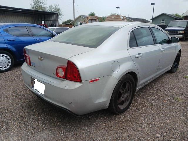 1G1ZH57BX9F228692 - 2009 CHEVROLET MALIBU 1LT 银色 照片 4