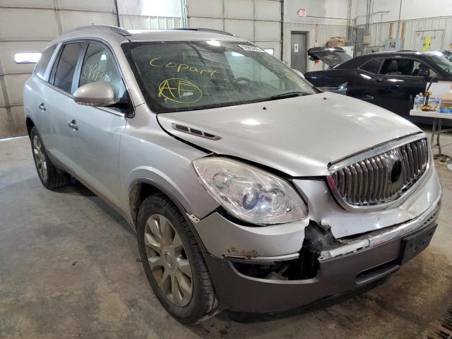 5GAKVCED0CJ370808 - 2012 BUICK ENCLAVE SILVER photo 1