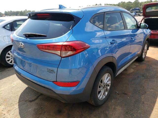 KM8J33A49JU659148 - 2018 HYUNDAI TUCSON SEL BLUE photo 4