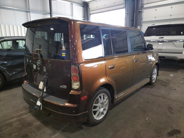 JTLKT324664122160 - 2006 TOYOTA SCION XB Kahverengi fotoğraf 4