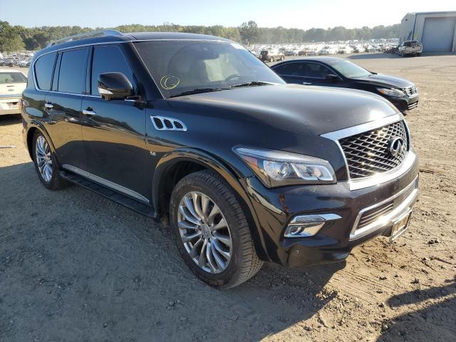 JN8AZ2NF5G9614264 - 2016 INFINITI QX80 BLACK photo 1