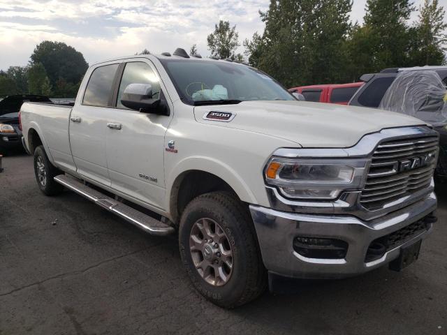 3C63R3JL3KG594537 - 2019 RAM 3500 LARAM WHITE photo 1