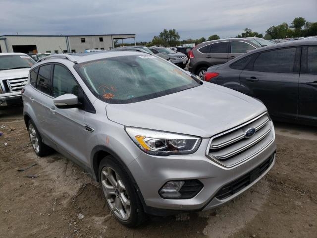 1FMCU9J90KUA41500 - 2019 FORD ESCAPE SILVER photo 1