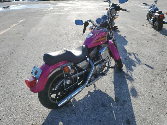 1HD1CAN13HY125167 - 1987 HARLEY-DAVIDSON XLH1100 PINK photo 4