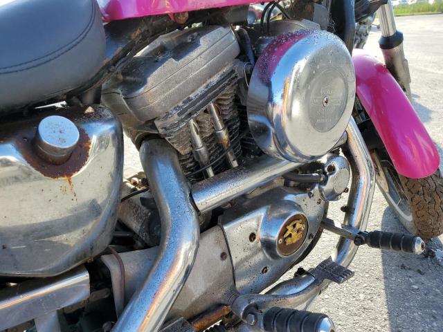 1HD1CAN13HY125167 - 1987 HARLEY-DAVIDSON XLH1100 PINK photo 9