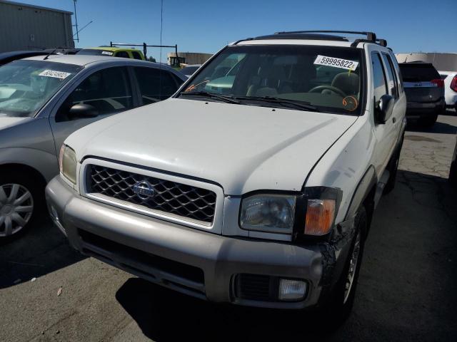 JN8DR07YX1W530255 - 2001 NISSAN PATHFINDER WHITE photo 2