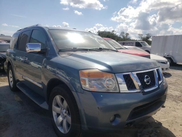 5N1BA0ND2AN604036 - 2010 NISSAN ARMADA SE BLUE photo 1