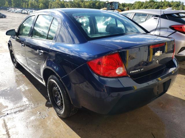 1G1AT58H297284098 - 2009 CHEVROLET COBALT LT BLUE photo 3