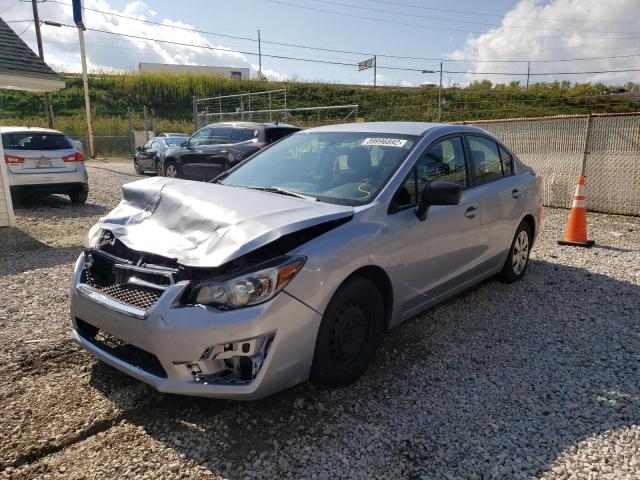 JF1GJAA62GH003780 - 2016 SUBARU IMPREZA SILVER photo 2