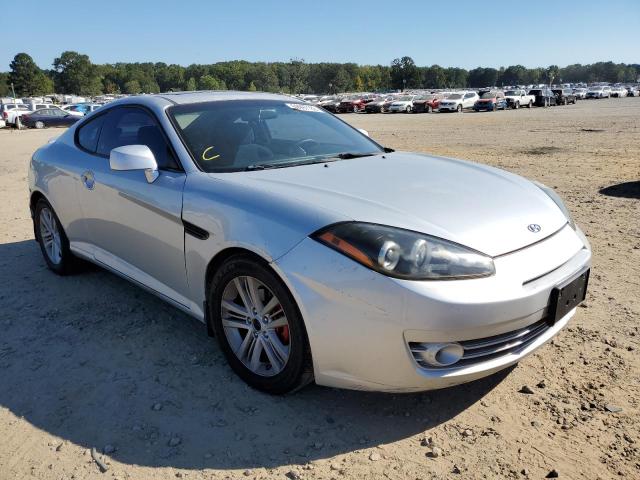 KMHHM66D18U266678 - 2008 HYUNDAI TIBURON GS SILVER photo 1