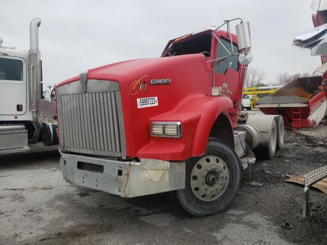 3WKDD49X35F117904 - 2005 KENWORTH CONSTRUCTI RED photo 2