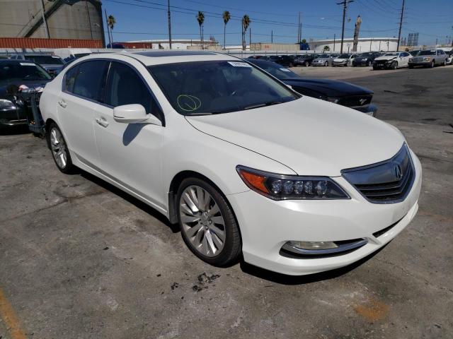 JH4KC1F57EC003572 - 2014 ACURA RLX TECH WHITE photo 1