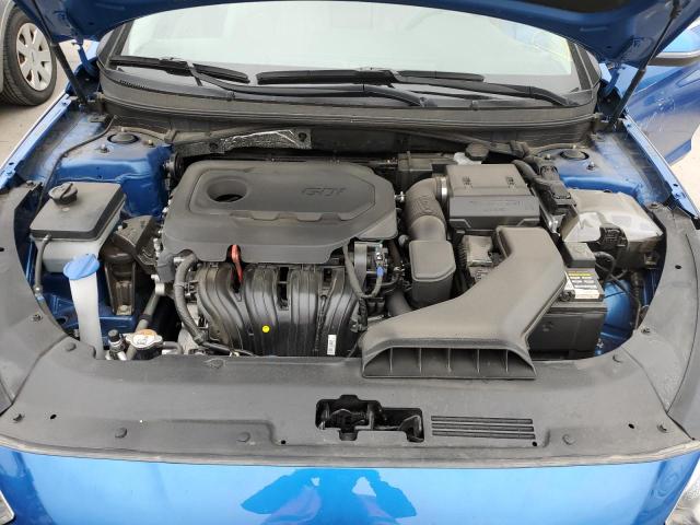 5NPE34AF8KH763221 - 2019 HYUNDAI SONATA LIM BLUE photo 7