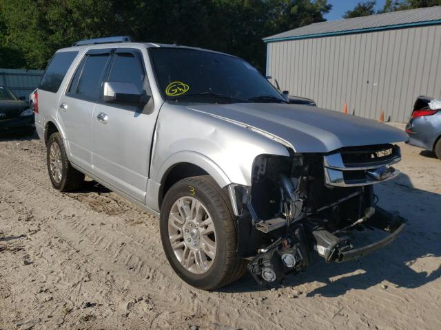 1FMJU1K54BEF06195 - 2011 FORD EXPEDITION SILVER photo 1