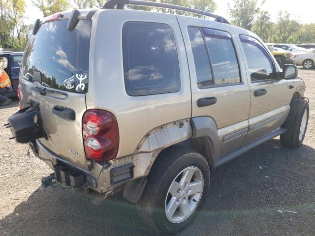 1J4GL48K66W271177 - 2006 JEEP LIBERTY SP GOLD photo 4